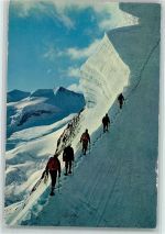 Tschierva - Aufstieg am Biancograt des Piz Bernina