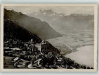 Caux Mountain House sur Montreux vue aérienne