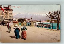 Lugano Uferstrasse Luganersee