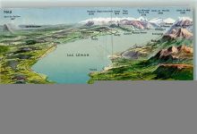 Genfersee Vogelschau