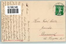 Davos Dorf 1912 mit dem Tinzhenhorn