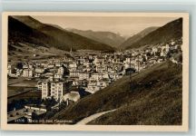 Davos Dorf 1912 mit dem Tinzhenhorn