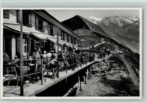 Brienz BE Brienzer Rothorn Hotel mit Gipfel