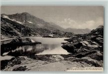 Hinterrhein Bernhardinhospiz mit Kirchalphorn