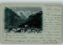 Interlaken 1901 Jungfrau