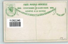 Genève 1914 Centenaire de la Reunion 1er juin 1814 Les soldats suisses et genevois fraternisent a la place du Molard Nr. 8 sign