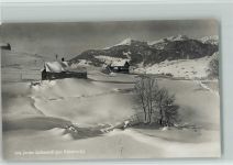 9658 Wildhaus 1914 - In der Schwendi am Käseruck Winter