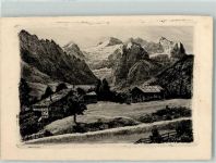 6083 Hasliberg Hohfluh - Radierung