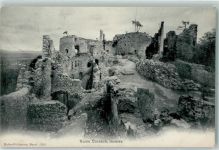 Dornach 1906 Ruine Inneres