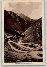 Schöllenen 1920 Partie an der Schöllenenbahn