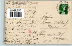 Haltenegg 1916 ob Thun Pension Waldheim