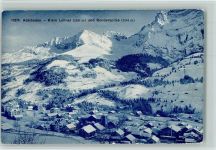 Adelboden BE 1916 Klein Lohner und Bonderspitze