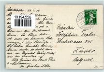Adelboden BE 1916 Klein Lohner und Bonderspitze