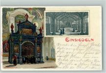 8840 Einsiedeln 1905 Künstlerkarte Gnadenkapelle La Sainte Chapelle sign