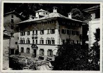 Soglio 1940 Hotel Willy AK
