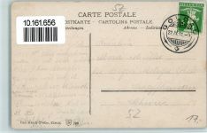 6410 Goldau 1911 - Ansicht mit Wanderer