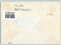 Gunten Keine AK Hotel Hirschen Ort handschriftlich
