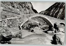 Schöllenen Römerbrücke Schöllenenbahn