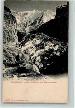 Grindelwald Unterer Gletscher mit Viescherhörner
