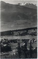 Montana um 1950-60 Crans, gezackter Rand,Edit. Ch. Dubost AKU2