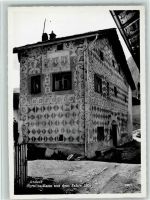 7440 Andeer - Sgrafito-Haus aus dem Jahr 1501
