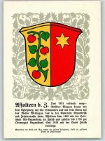 8910 Affoltern am Albis - Wappen mit Tomaten und einem Stern