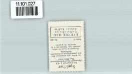 9042 Speicher - Vignette Wappen Kaffee Hag ca 1920-1940 Speicher