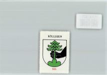 5742 Kölliken - Vignette Wappen Kaffee Hag ca 1920-1940 Kölliken