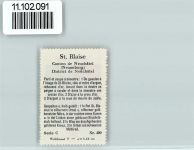 2072 St-Blaise - Vignette Wappen Kaffee Hag ca 1920-1940