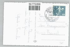 3652 Hilterfingen - Segelboot, Niesen, Stockhornkette, Kirche, Alpenkette, Schiff, Eiger, Mönch, Jungfrau