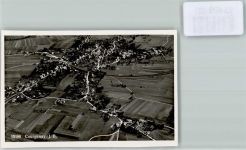 2950 Courgenay FOTO KEINE AK Foto 10cm x 7cm Fliegeraufnahme Neujahrswünsche