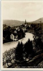 5400 Baden - Blick über die Limmat vom Castell aus