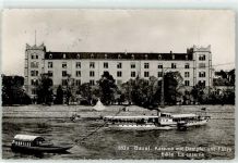 4000 Basel Bâle - Kaserne mit Dampfer und Fähre