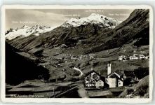 6780 Airolo - Blick mit Pizzo Rotondo Lucendro La Fibbia Passo San Gottardo