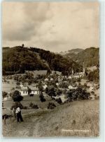 8374 Dussnang - Oberwangen Blick mit Kapelle Martinsberg