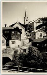 3984 Fiesch - Blick zur Kirche