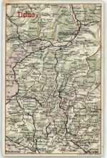 6600 Locarno - Kartenübersicht Ticino mit Lago Maggiore