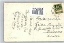 1663 Gruyères 1912 - gedeckte Brücke