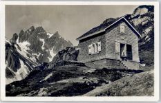 6475 Bristen 1929 - Hüttenstempel Etzlihütte