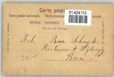 3000 Bern Berne Lithographie Zentralfest 1899