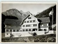 9658 Wildhaus - St. Galler Jugendheim Bodenweidli Blick mit Schafberg