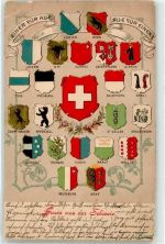 3000 Bern Berne 1904 Prägedruck Wappen