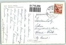 3995 Ernen - Blick mit Wannehorn Finsteraarhorn