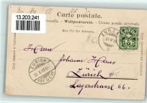 3907 Simplon Dorf 1902 - Im Simplon dorf die Postkutsche und Ortsansicht - Photoglob Nr. 54 AK