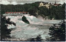 1961 - Neuhausen bei Schaffhausen: Der Rheinfall AKU1