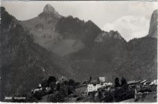 um 1950/60 - Gruyeres, Ansicht. K: Freiburg. Schweiz. Nr. 20229,C. Sartori AKU1