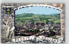 9000 St. Gallen S. Gallo 1915 - Prosit Neujahr