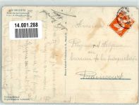 2416 Les Brenets Gebrauchsspuren Hotel de la Couronne Hund