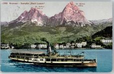 6440 Brunnen - Raddampfer Stadt Lzuzern AKU1