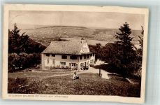 8143 Uetliberg Foto AK Hotel Pension Gasthaus Uetliberg Baldern